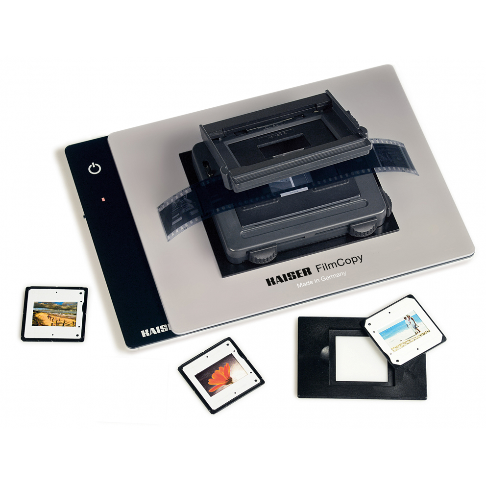 KAISER FilmCopy Vario Kit Haltevorrichtung zur Digitalisierung von Dias + Negativen (2458)