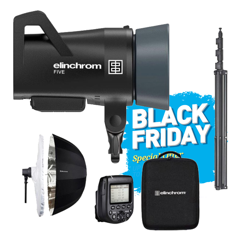 AUSVERKAUFT - Elinchrom FIVE OUTDOOR-PORTRAIT-KIT MIT GRATIS SKYPORT PRO 