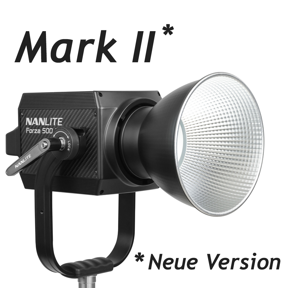 KAISER NANLITE FORZA 500 II Tageslicht LED Studioleuchte - Neue Version