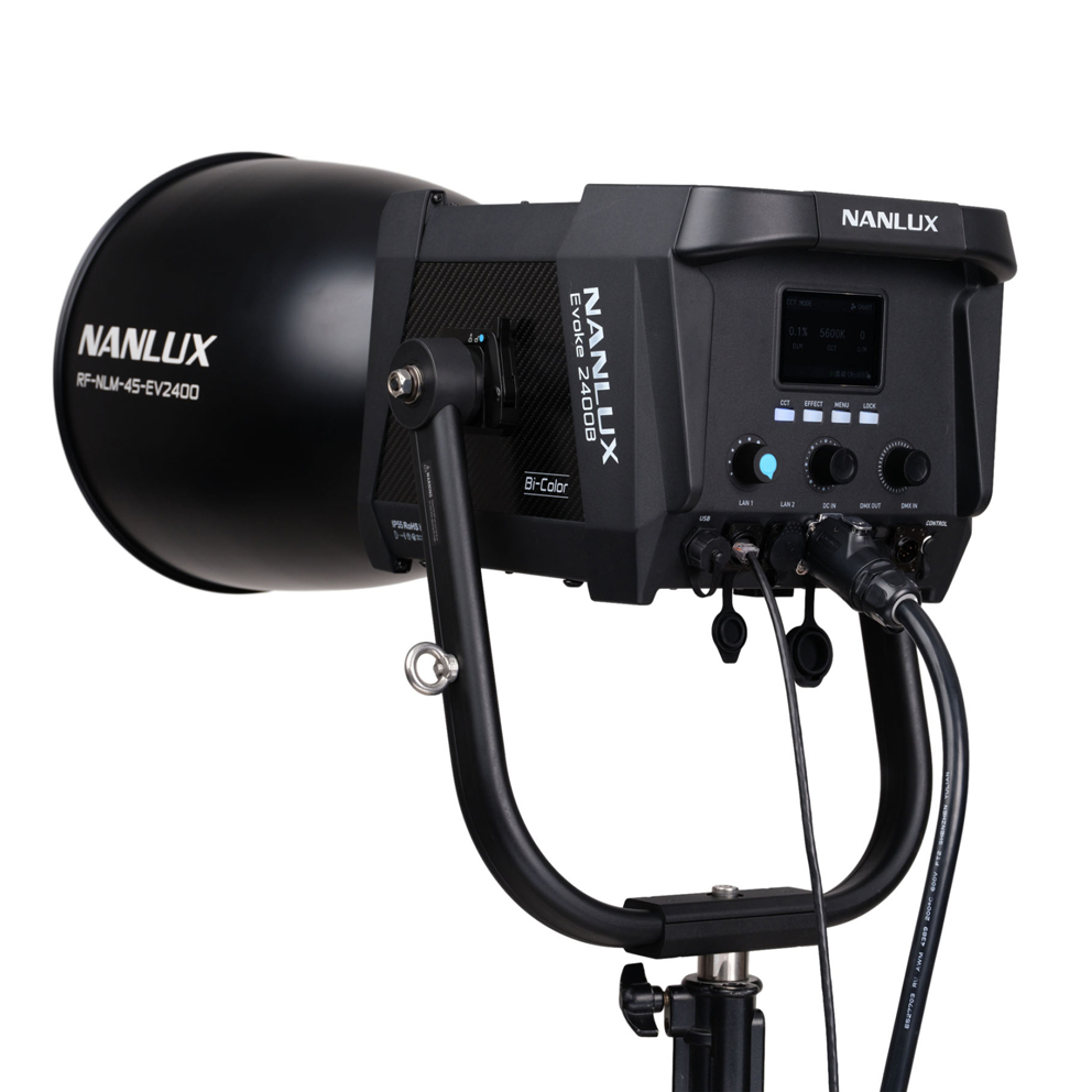 Nanlux Evoke 2400 Bi-Color Spot Light w/ 45 degrees reflector (NX-EVOKE24B)