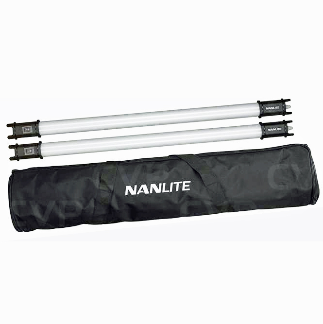 KAISER Nanlite PavoTube 15C-2Kit RGBWW Dual-Kit mit Akku (NL-PT15C-K2) - HALBER PREIS !