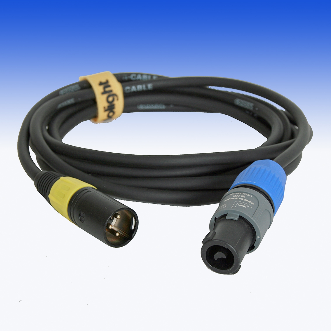 DPOW3XLR-SPEAK Kabel mit 3XLR und Neutrik SpeakON Anschlüssen
