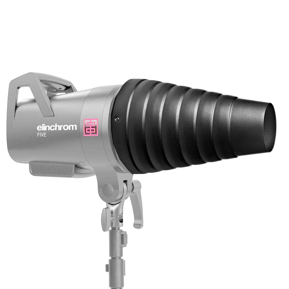 Elinchrom Snoot Reflector & Grids Engstrahl Reflektor mit 2 Waben (E26429)