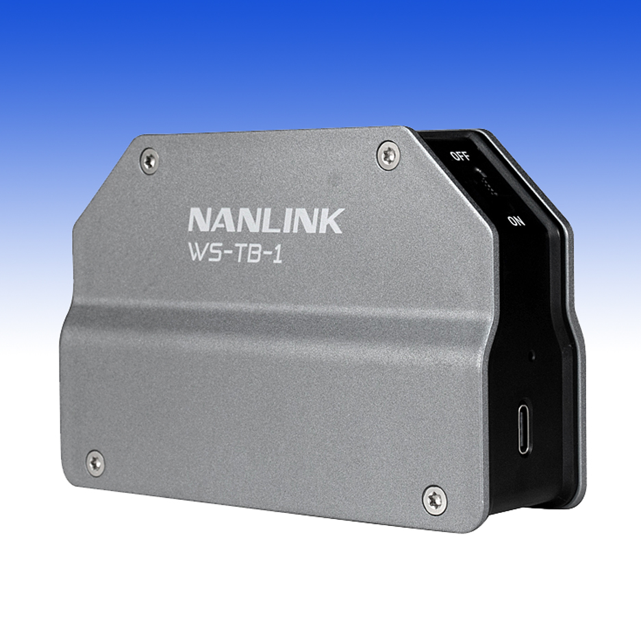 WS-TB-1 Transmitter Box verbindet alle Ledgo und Nanlite Leuchten mit 2.4G mit der NANLINK APP
