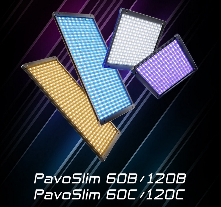 Kaiser Nanlite Multifunktions-Flächenleuchte PavoSlim 60C Full Color (3984)