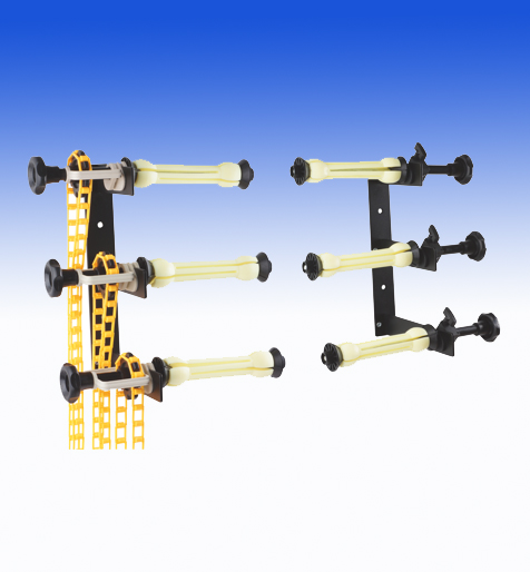 Helios Hintergrundhalter 3er-Set BHS-3 mit 3 Einsteckachsen