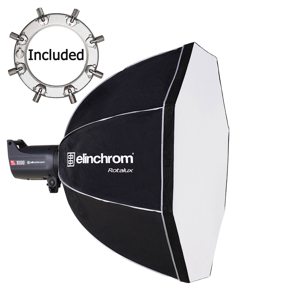 Elinchrom Rotalux Deep Octabox 100 cm (E26648) - AKTION mit GRATIS Speedring im Wert von 60€