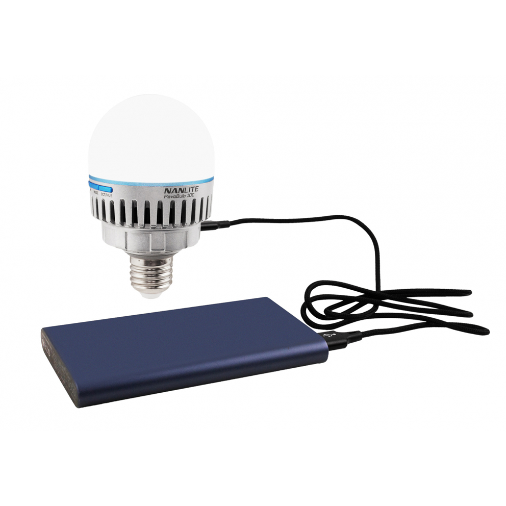 Nanlite PavoBulb 10C RGBWW  - Fernsteuerbare LED Birne mit 36000 Farben
