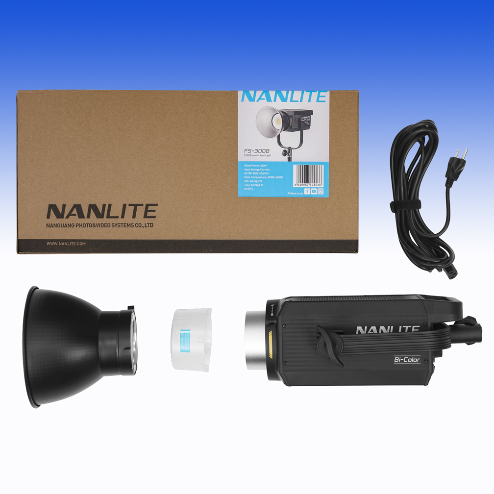 NANLITE FS-300B  Bi-Color LED Leuchte (Kaiser 3823) - 38.720 Lux