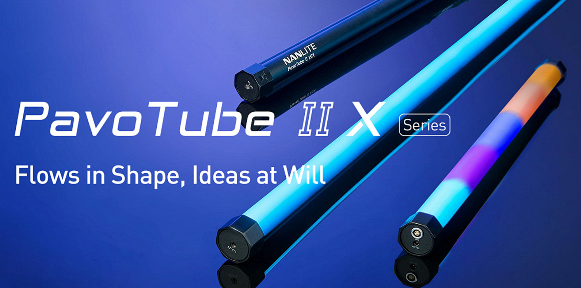 Nanlite PavoTube II 30X RGBWW Farbeffekt Röhrenleuchte (mit Batterie)