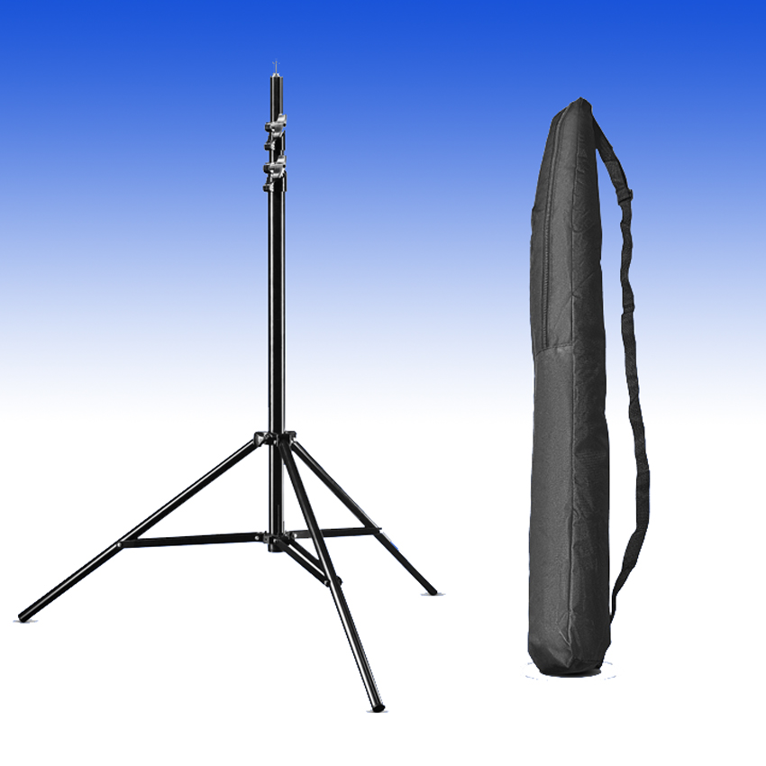 Walimex Lampenstativ WT-806 256cm mit Federdämpfung