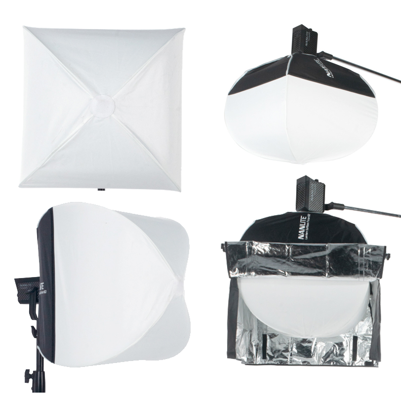Nanlite Lantern 4 in 1 Softbox LT-FMM-60 mit Bowens Adapter für FMM- und Bowens-Leuchten
