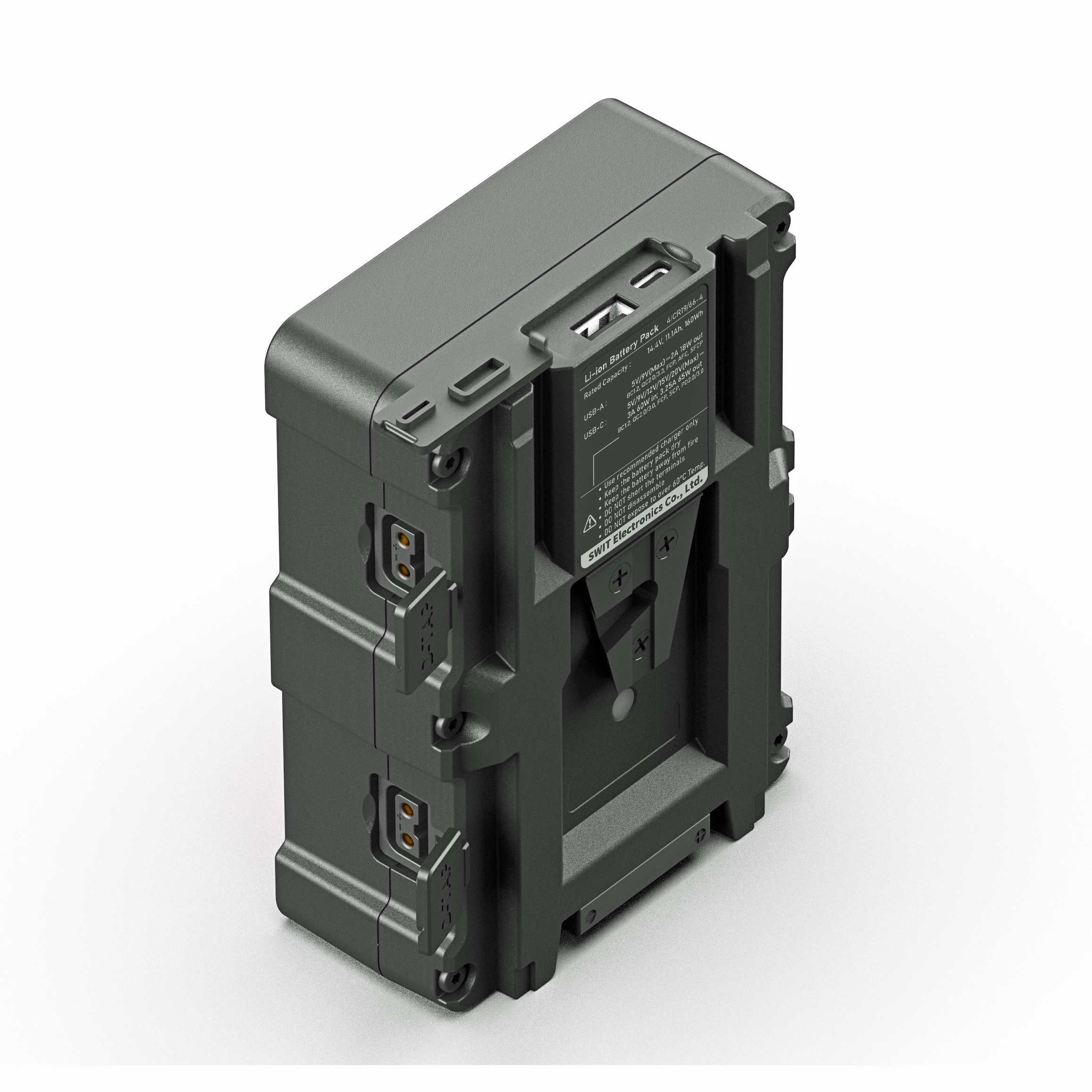 SWIT CIMO-200S 196Wh USB-C OLED info Cine V-mount Battery mit 200W Dauerleistung