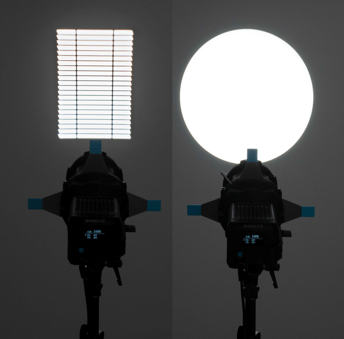 LED Special-Effekts LED Projektions Set mit Forza 60II, 19° Imager und Gobos zur Projektion von Formen, Mustern und Lichteffekten