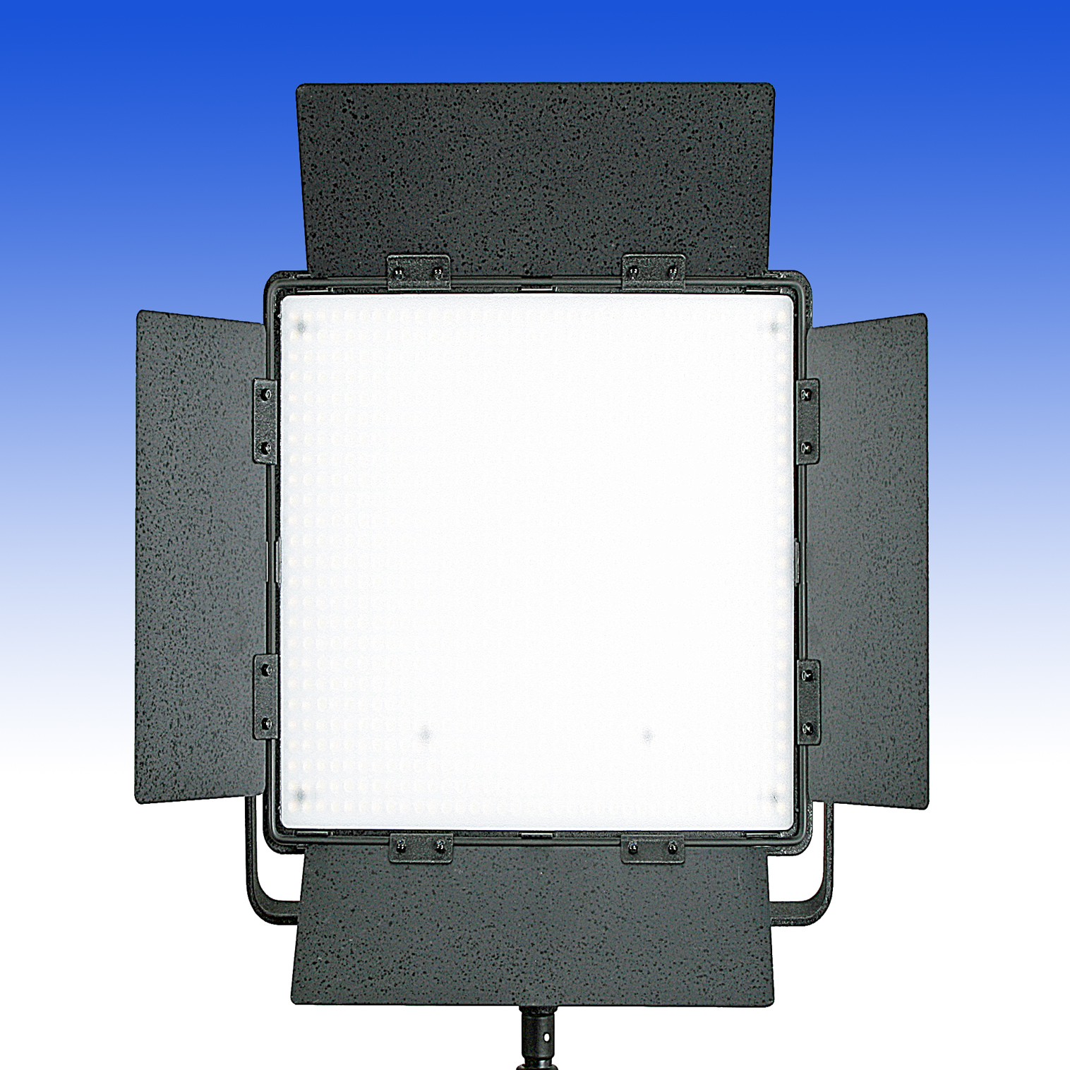 2 LEDGO LG-600SC DIGITAL Tageslicht LED-Leuchten im Spar-Bundle mit Stativen 100 - 288 cm