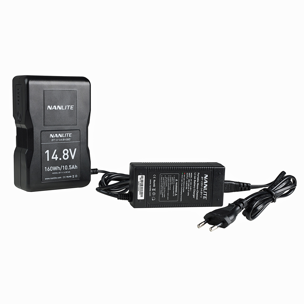 KAISER Ladegerät BT-CGV-14.8V-1 mit D-TAP Stecker (3893) für V-Mount Akkus