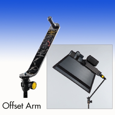 TP-OFFSET Arm für Fellonis auf dem Stativ