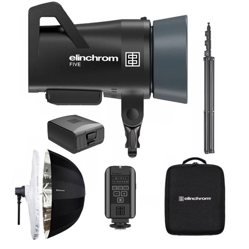 Elinchrom FIVE Battery Flash OUTDOOR-PORTRAIT-KIT (E20970.1)