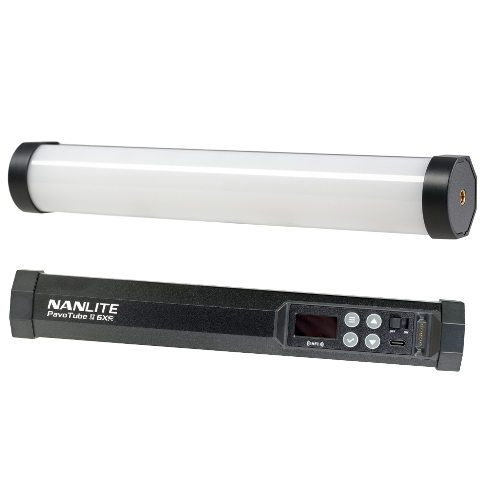 Nanlite PavoTube II 6XR RGBWW  Farb-Effektleuchte (mit Akku)