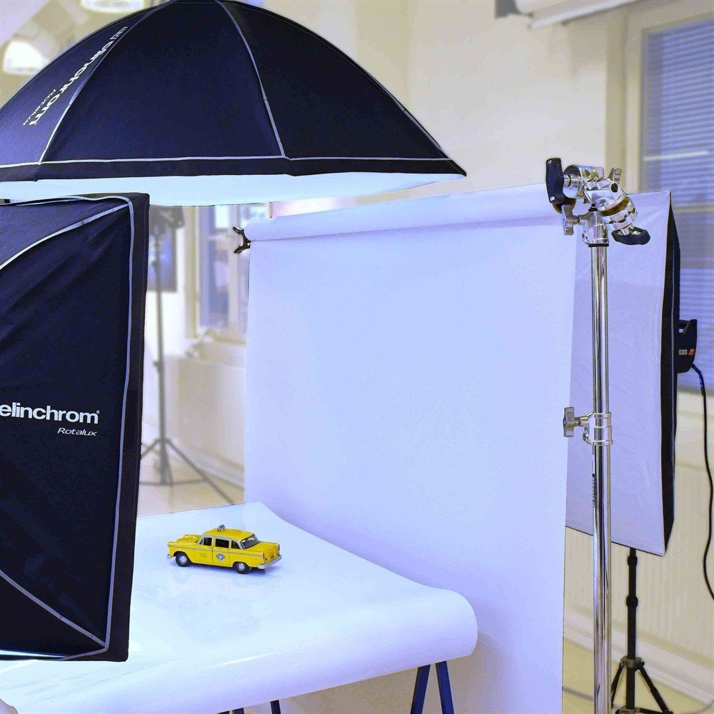 Ecommerce Photography Studio Ultimatives Beleuchtungs-Setup für Produktfotografie