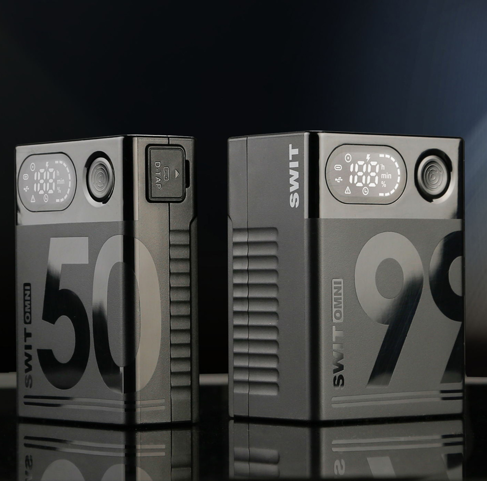 SWIT OMNI-50S 50Wh USB-C Info Pocket V-mount Battery mit 100W Dauerleistung