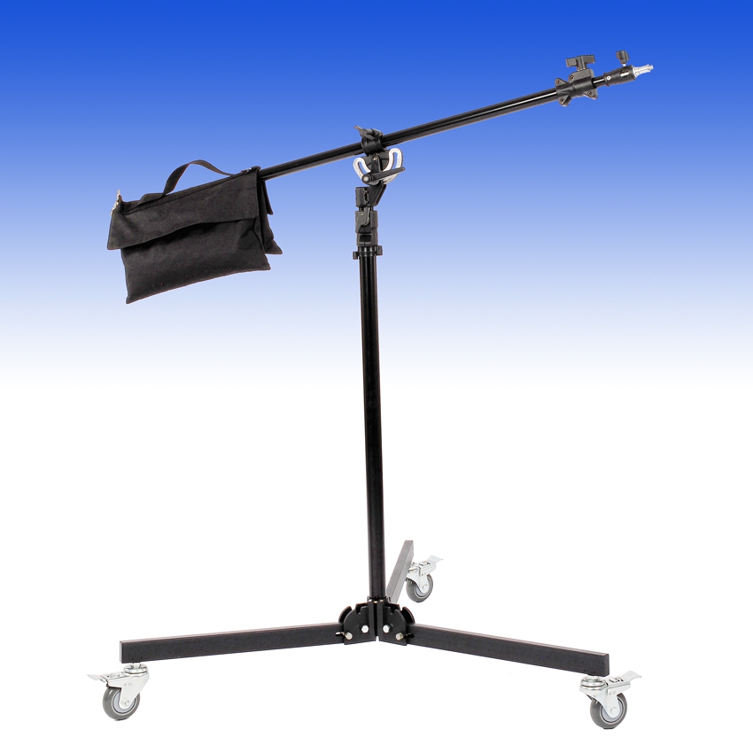 Rollstativ bis 295 cm mit Boomarm - BOOM STAND BS24