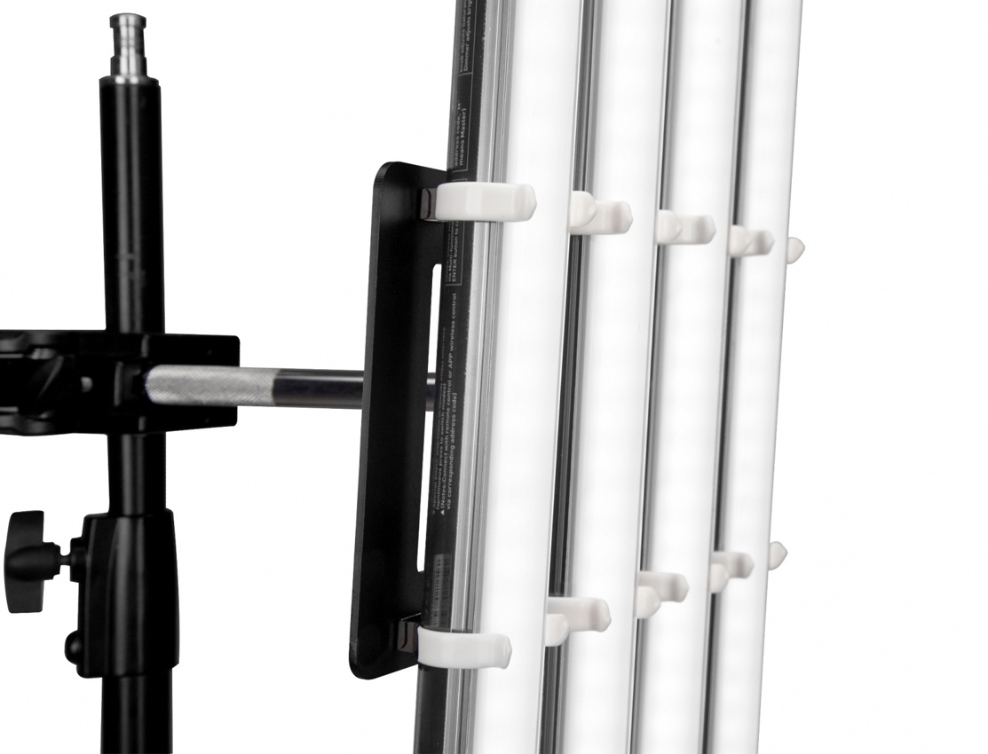 Nanlite Quad Tube Mount w/ Yoke (HD-T12-4-P) Halterung für 1 - 4 Röhren