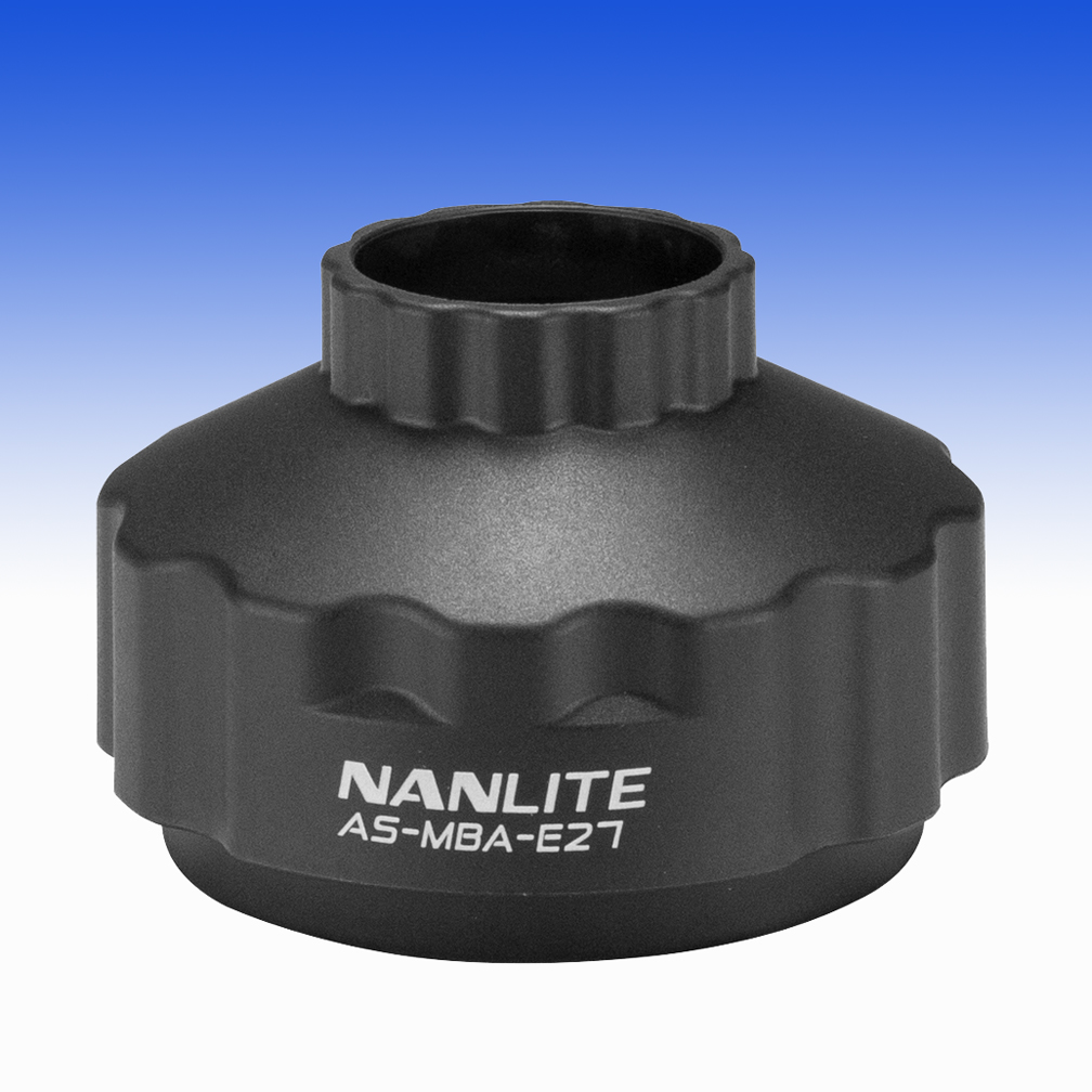 Nanlite Standfuß / Magnetische Halterung AS-MBA-E27 für die  PavoBulb 10C 