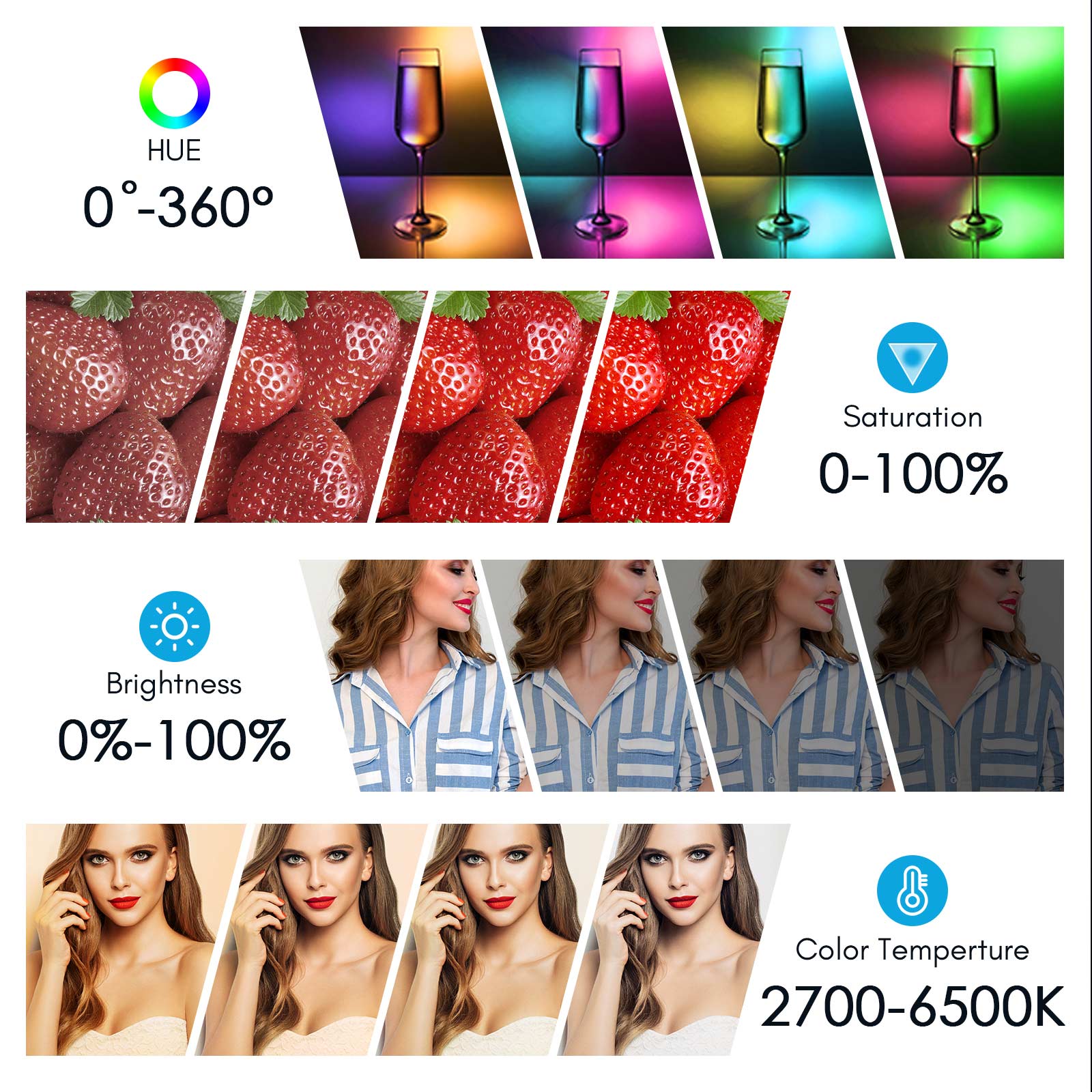 Tolifo PL-100RGB PALM LED Set hellt Videoaufnahmen perfekt auf Tolifo PL-100RGB PALM LED Set hellt Videoaufnahmen perfekt auf
