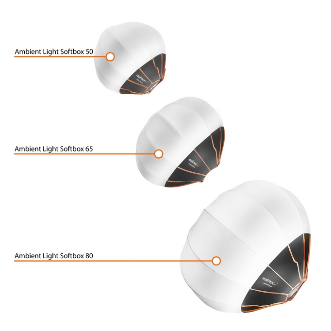 Walimex Ambient Light Globe Softbox 360° 65cm für Elinchrom