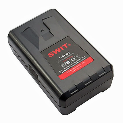 SWIT S-8192S 92Wh + 92Wh Dividable V-mount Battery Pack mit 184W (92W Leistung pro Pack)