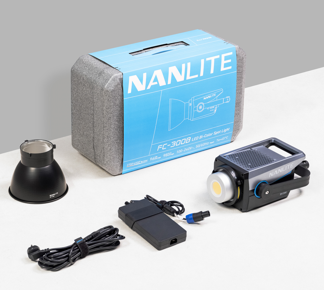 NANLITE FC-300B LED Bi-Color LED Leuchte - 37.340 Lux - NEU