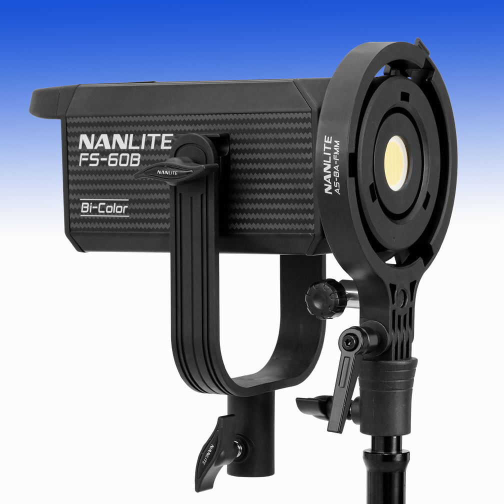  NANLITE FS 60B LED light (FM mount) mit Bowens Adapter