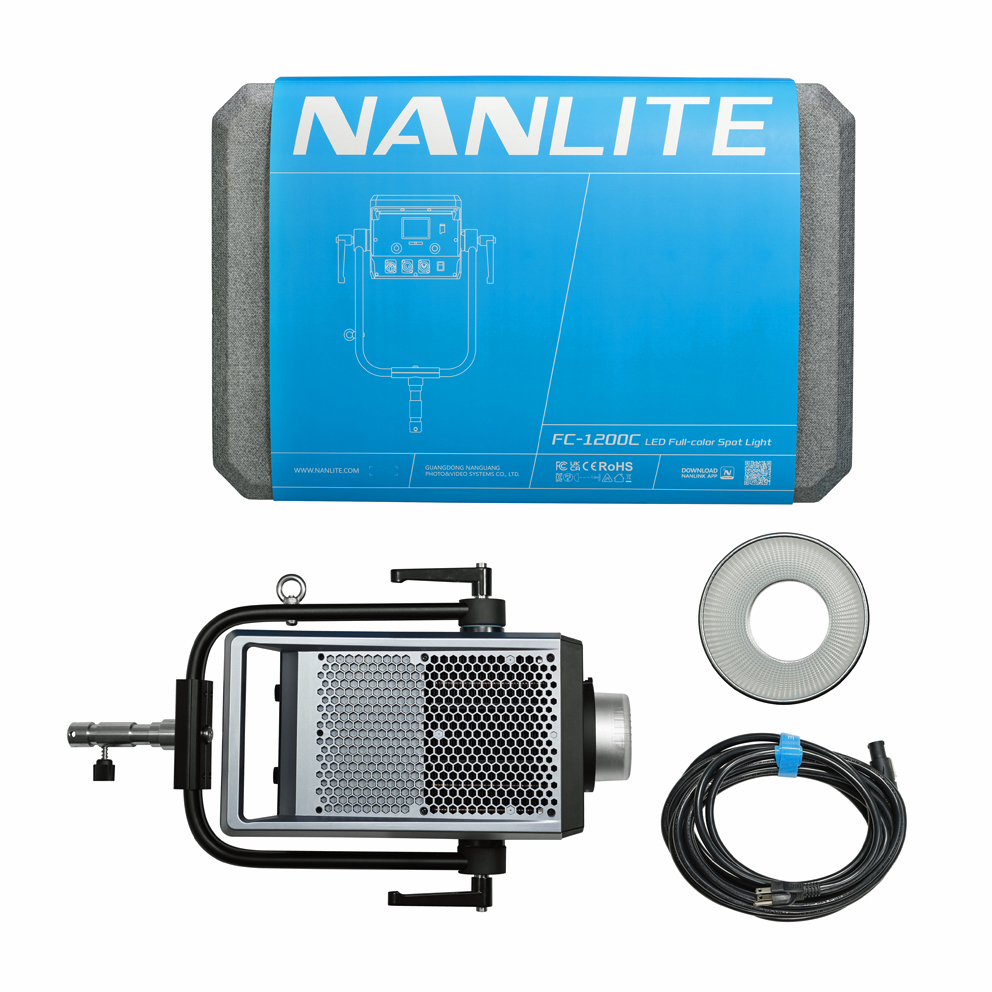 NANLITE FC-1200C LED Vollfarben LED Leuchte mit 1.350W Nennleistung - BRANDNEU !