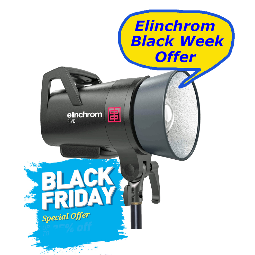 BLACK WEEK OFFER - Elinchrom FIVE Battery Flash Monolight Kit (E20960.1)
