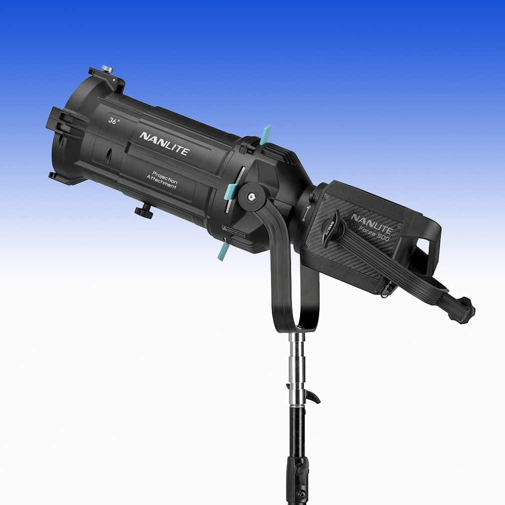 Nanlite Projektionsvorsatz mit 36° Objektiv zur Forza 200, 300, 500 und 720 (NL-PJ-BM-36)