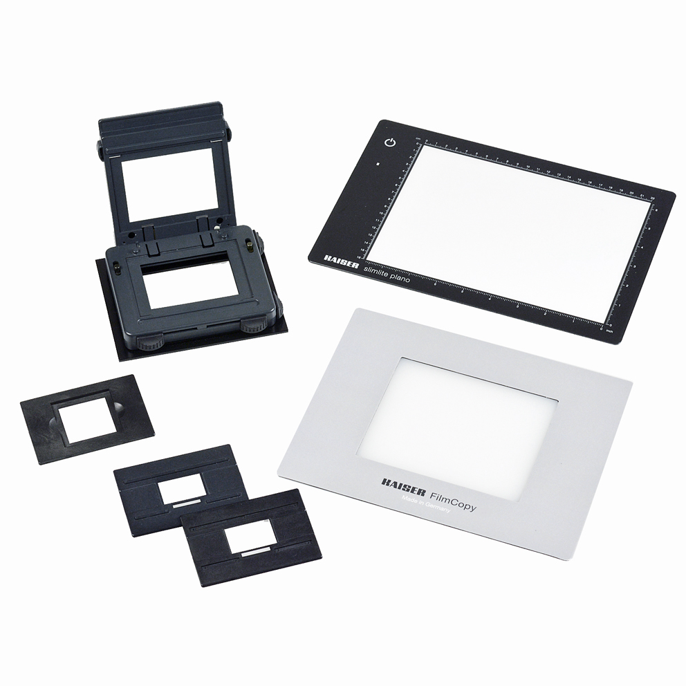 KAISER FilmCopy Vario Kit Haltevorrichtung zur Digitalisierung von Dias + Negativen (2458)