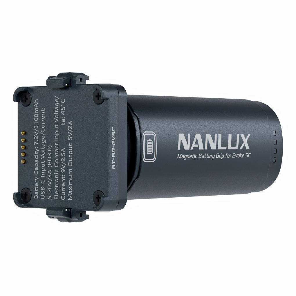 Nanlux Evoke 5C Magnetic Battery Grip (NX-BT-BG-EV5C)