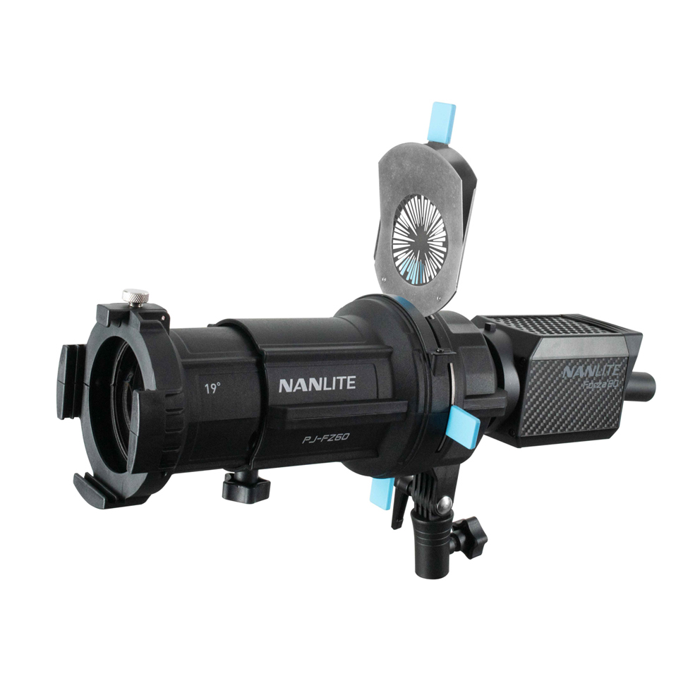 LED Special-Effekts LED Projektions Set mit Forza 60II, 19° Imager und Gobos zur Projektion von Formen, Mustern und Lichteffekten