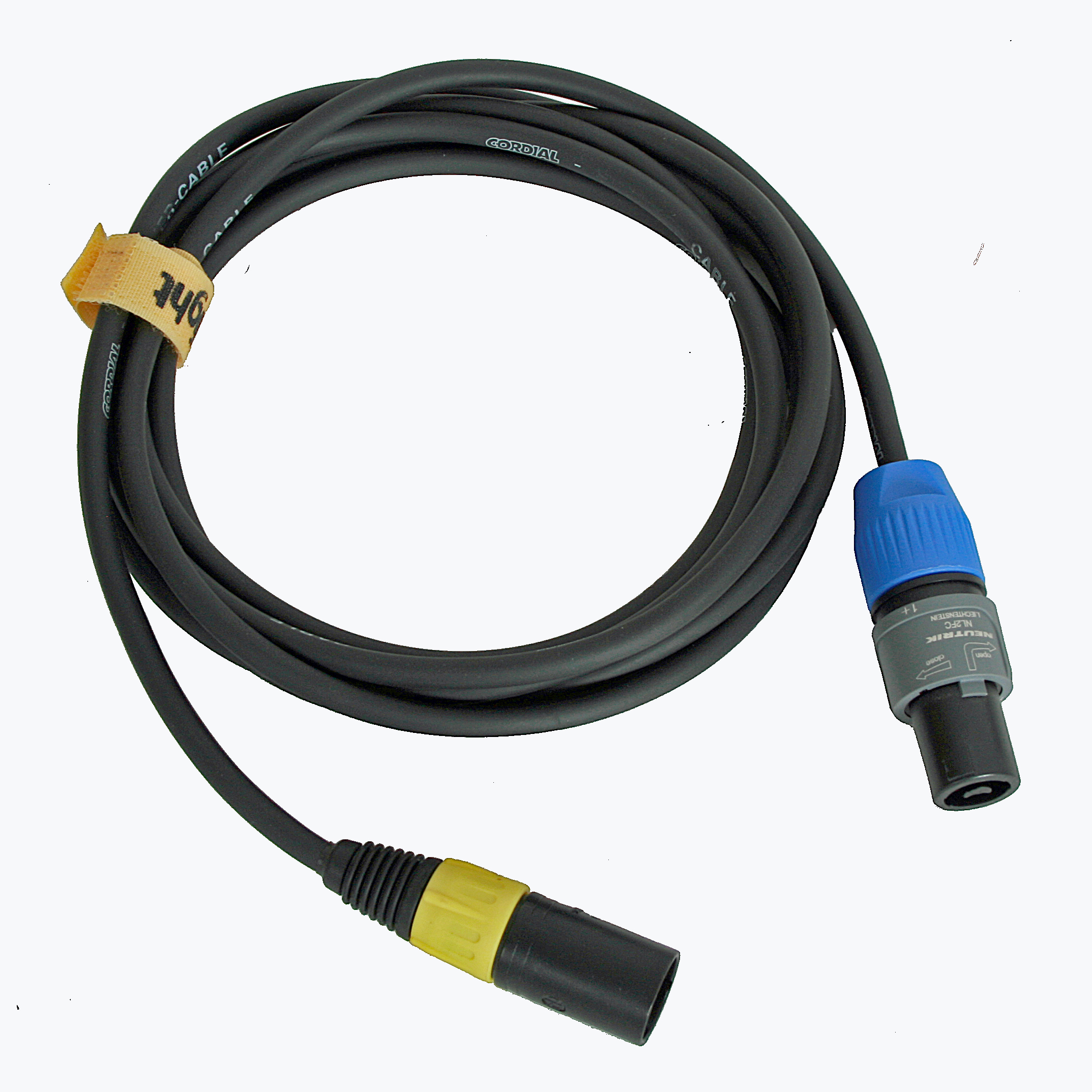 DPOW3XLR-SPEAK Kabel mit 3XLR und Neutrik SpeakON Anschlüssen