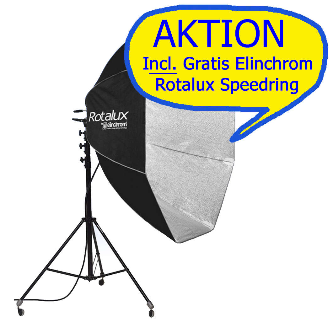 Elinchrom Rotalux Deep Octa Indirekt 150 cm (E26188) AKTION mit GRATIS Speedring im Wert von 60€