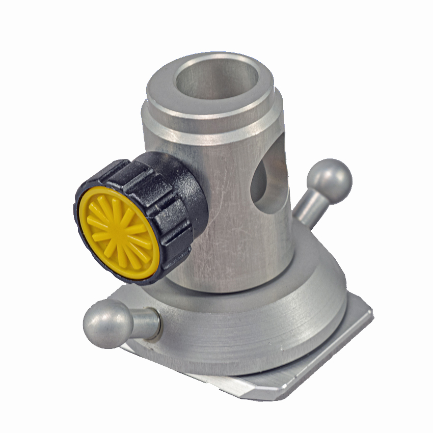 DLR-LOCK Schiebearretierung zum Anbringen und Arretieren von EFLECT-Reflektoren für DLGA750 Gelenkarm