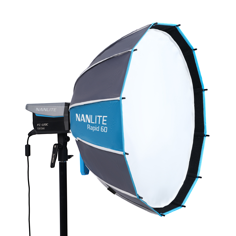 Nanlite Rapid 60 Parabolic Softbox (SB-FM-RP60) mit FM- und Bowens-Anschluß