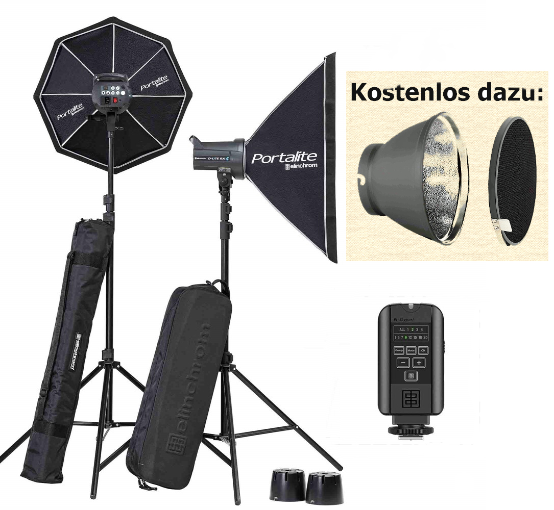 D-Lite RX 4/4 Softbox to go Set (E20839) mit GRATIS GRID-SET 21cm
