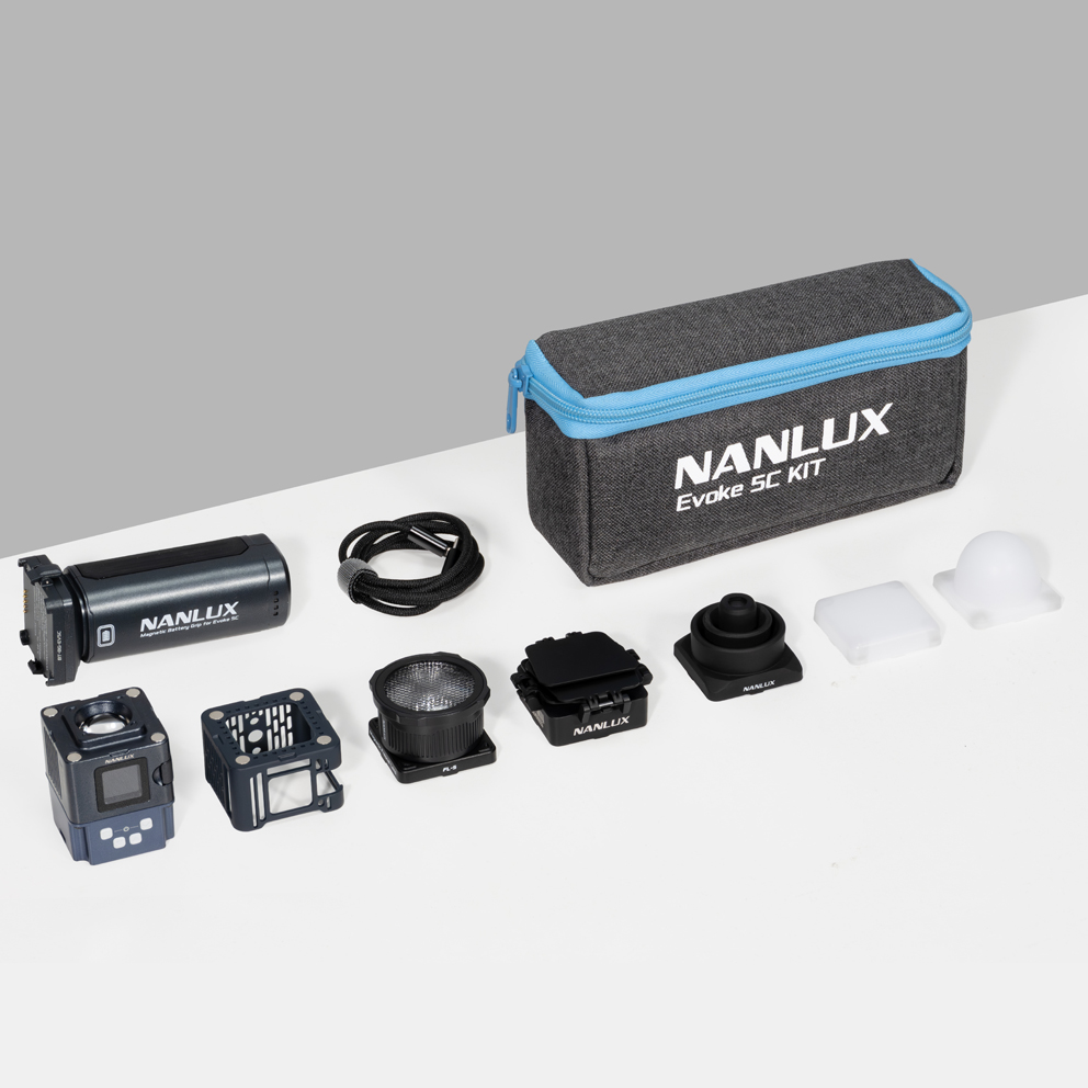 Nanlux Evoke 5C KIT Full-color Spot Light mit Nebula C8 Light Engine - Anfang Mai lieferbar