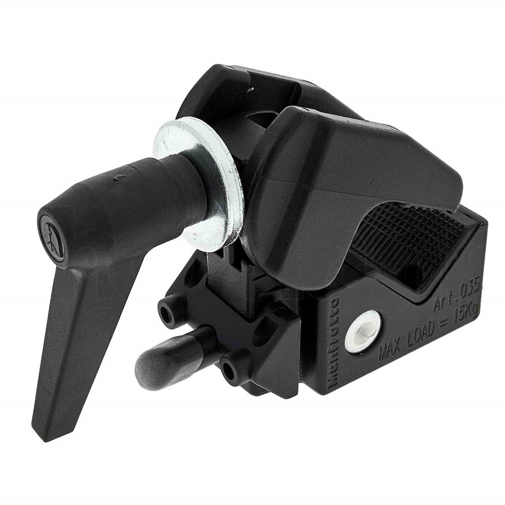 Manfrotto Super Clamp 035FTC - Universal-Klammer für Rohre und Platten