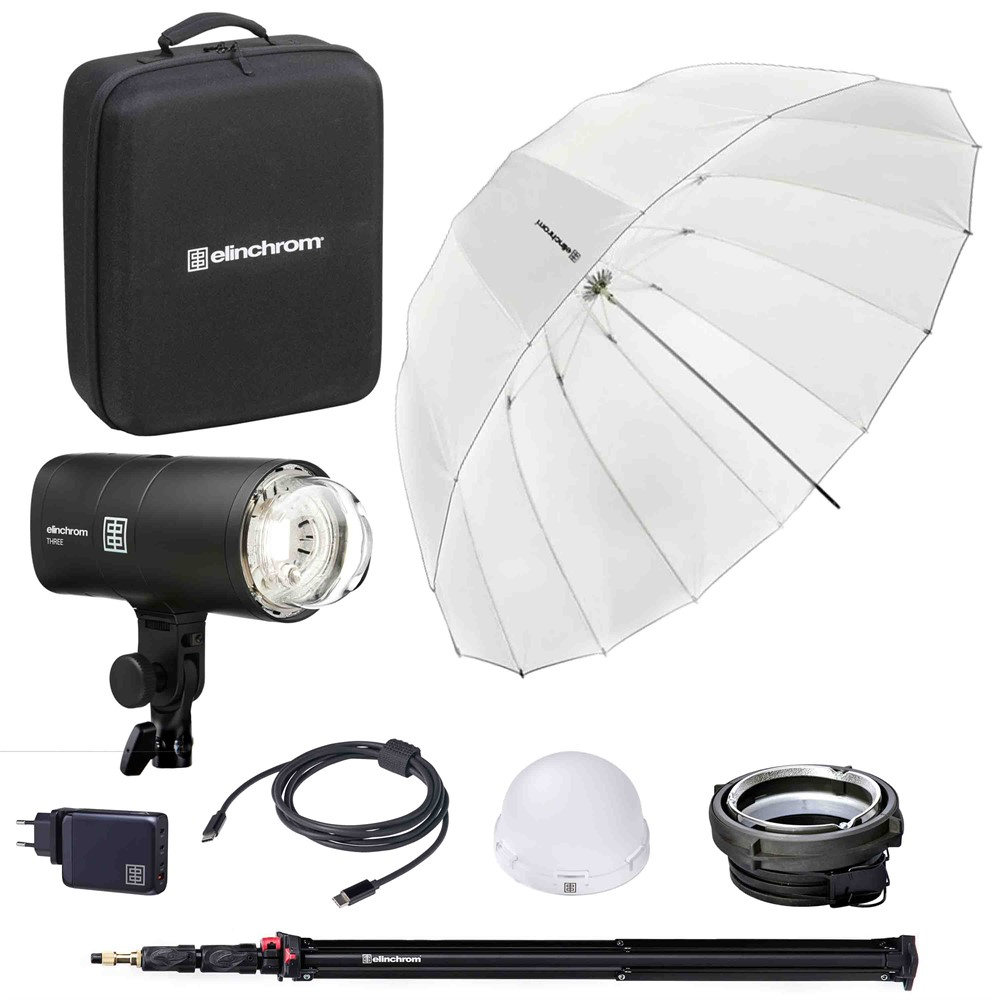 Elinchrom Wedding Kit OnLocation with THREE battery flash (EL-20944) - NEU !