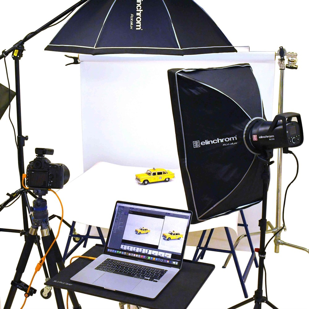 Ecommerce Photography Studio Ultimatives Beleuchtungs-Setup für Produktfotografie