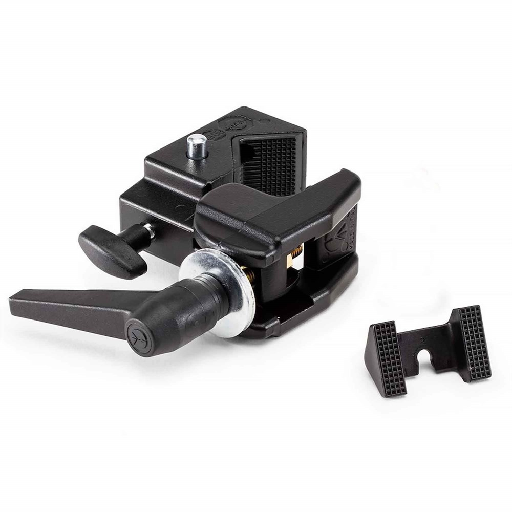 Manfrotto Super Clamp 035FTC - Universal-Klammer für Rohre und Platten