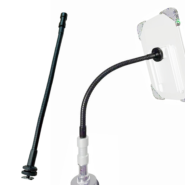 ROD01 - Stabiler flexibler Haltearm zum sicheren Halten von RayFlex Multispiegel-Reflektoren 25x25cm